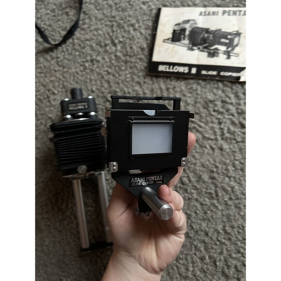 Asahi Pentax Bellows II with Slide Copier + M42 Adapter - Picture 5 of 5